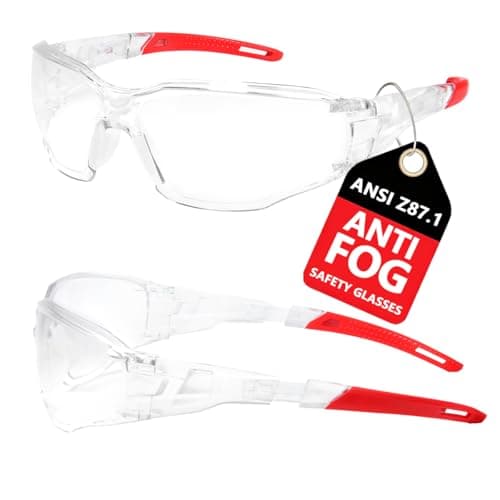 PAERDE PAERDE Anti-Fog Sport Safety Glasses